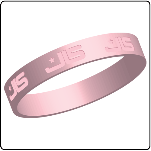 JLS - Pink Wristband