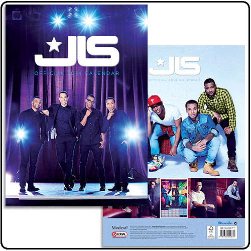 JLS - Official 2014 JLS Calender (A3)