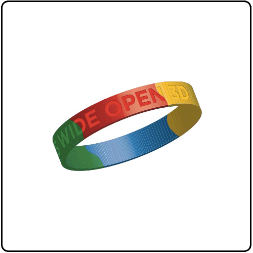 JLS 3D - JLS 3D Multicoloured Wristband