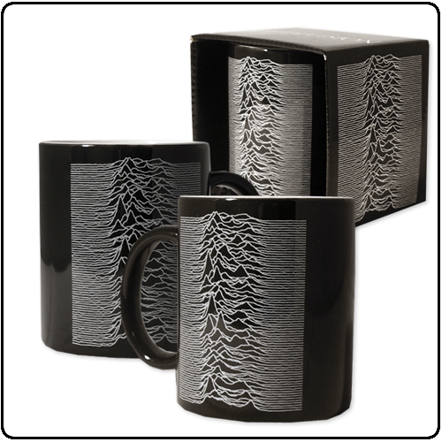Joy Division - Unknown Pleasures - Black (Boxed Mug)