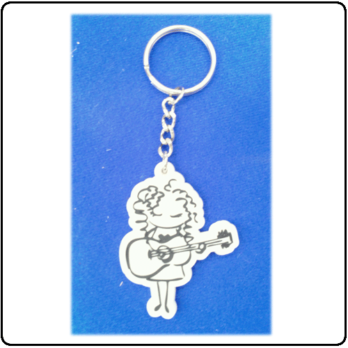 Kina Grannis - Rubber Doodle Keyring