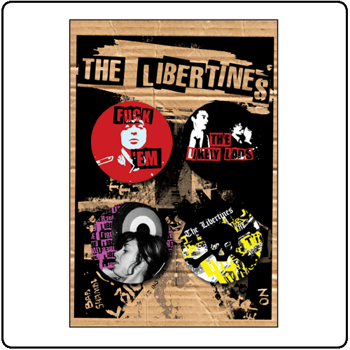 The Libertines - Button Set SALE PRICE