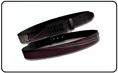 Linkin Park - Black Belt With Inlay Buckle