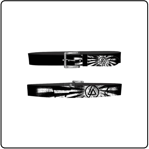 Linkin Park - Black Belt With White Printing