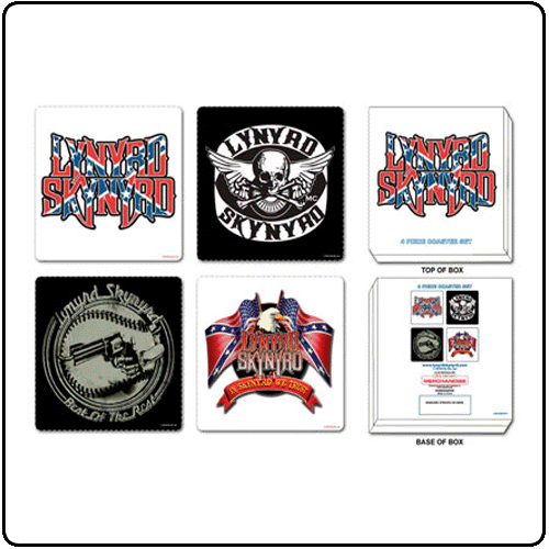 Lynyrd Skynyrd - Set Of Four Coasters