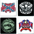 Lynyrd Skynyrd : Mixed Designs (4 Piece Coaster Set)