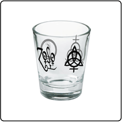 Lez Zeppelin - Symbols Shot Glasses