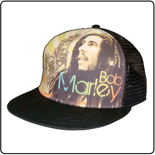 Bob Marley - Rays Sublimated Trucker Cap