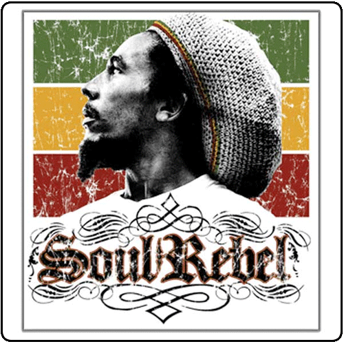 Bob Marley - Soul Rebel Sticker