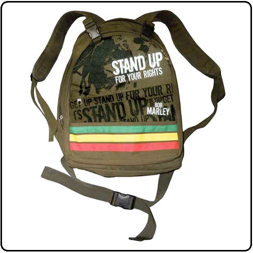 Bob Marley - Stand Up Military Backpack