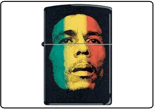 Bob Marley - Face Zippo