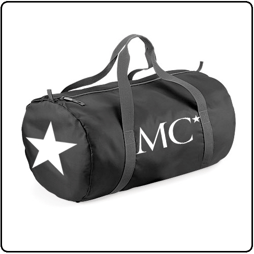 Melanie C - Star - Barrel bag (Black)