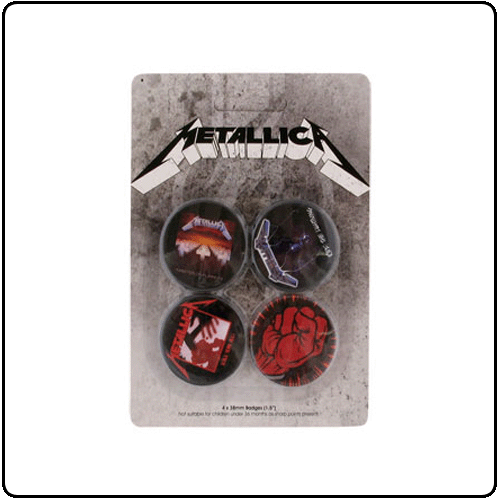 Metallica - Albums Badgepack