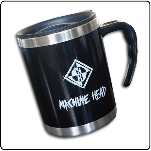 Machine Head - Diamond Travel Mug - Black