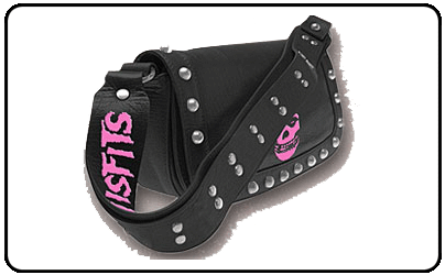 Misfits - Black Studded Handbag