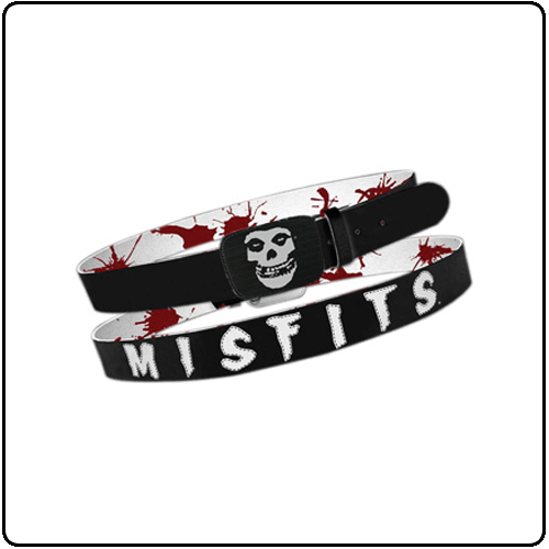 Misfits - Black White Red Logo On The Back
