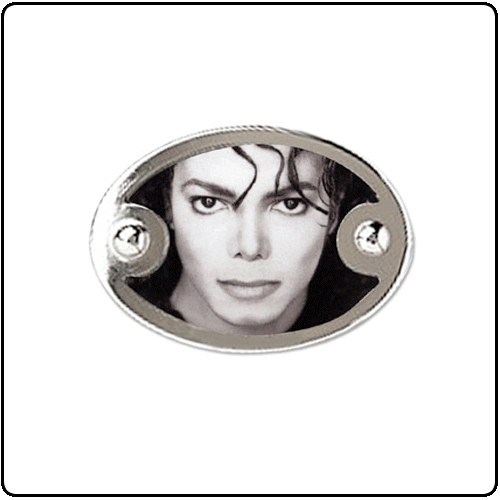 Michael Jackson - Black and White Photo Buckle