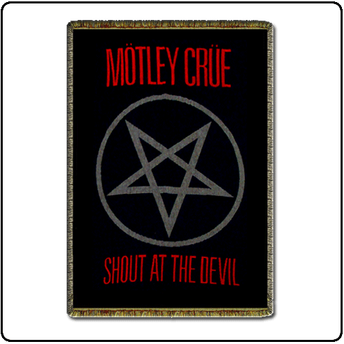 Motley Crue - SATD Woven Blanket