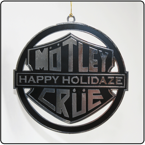 Motley Crue - Christmas tree ornament