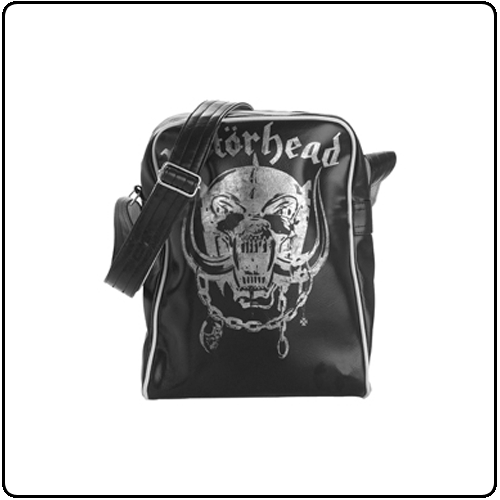 Motorhead - Black Flight Bag With Logo