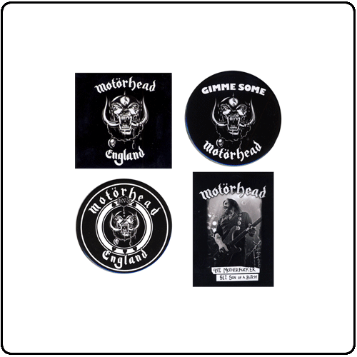 Motorhead - 4 Piece Magnet Set