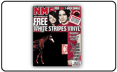 NME - Exclusive White Stripes Vinyl