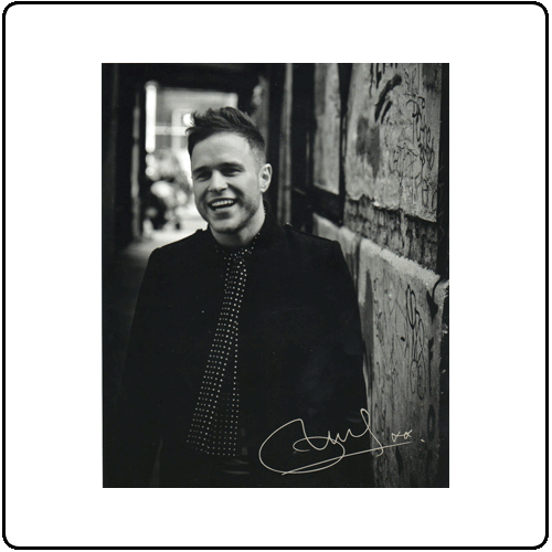 Olly Murs - Printed Signature Photograph