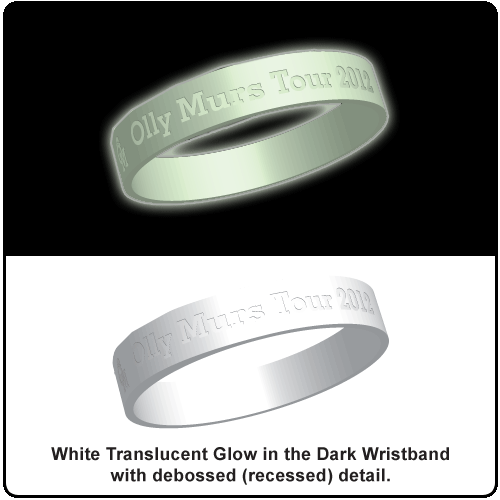 Olly Murs - Glow In The Dark Wristband