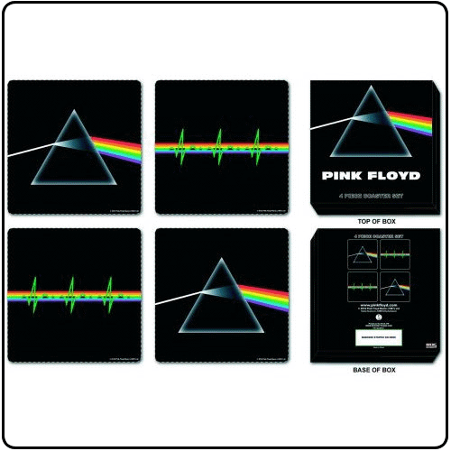 Pink Floyd - Mixed Designs (4 Piece Coaster Set)