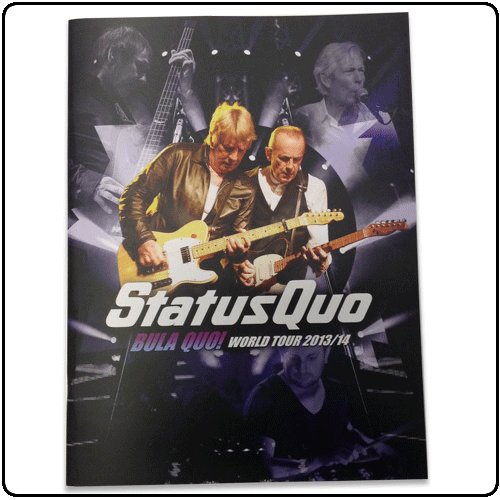 Status Quo - Bula Quo 2013/2014 Tour Programmes