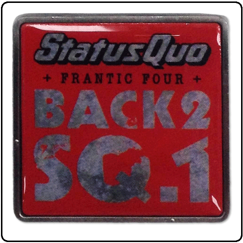 Status Quo - Back 2 SQ1 Pin Badge