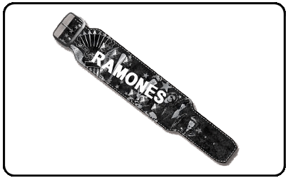 Ramones - PVC Buckle Foil EMB Studs