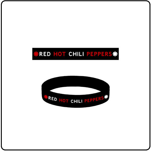 Red Hot Chili Peppers - Black Bracelet
