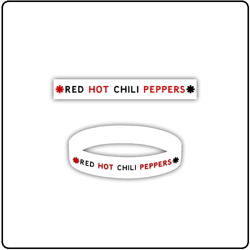 Red Hot Chili Peppers - White Bracelet
