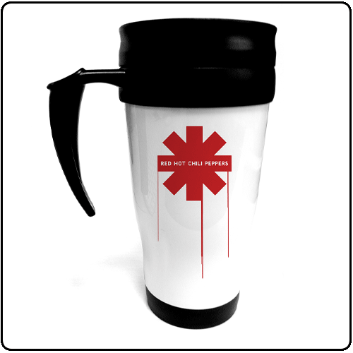 Red Hot Chili Peppers - Drip Asterisk - Coffee Tumbler