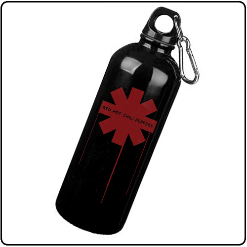 Red Hot Chili Peppers - Drip Asterisk - Aluminium Bottle (with carabiner)