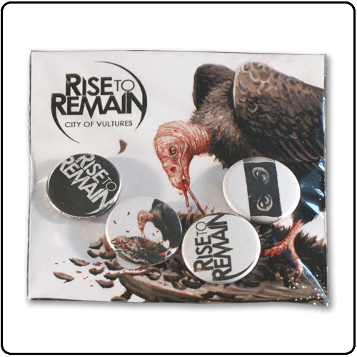 Rise To Remain - Badge Set