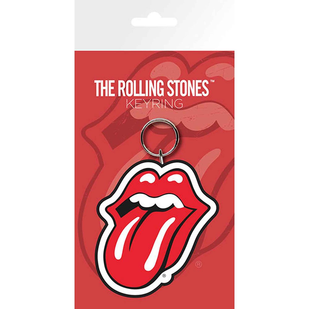 Rolling Stones Tongue Keychain 