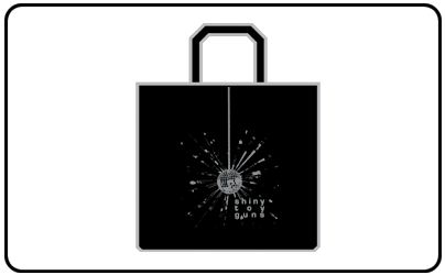 Shiny Toy Guns - Disco Ball (Black) tote Bag *SALE ITEM*