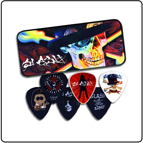 Slash - Pick Tin + 6 picks