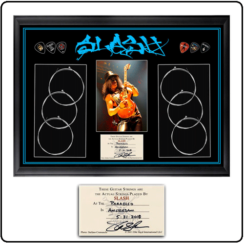 Slash - Limited Edition Signed Plaque (Amsterdam)