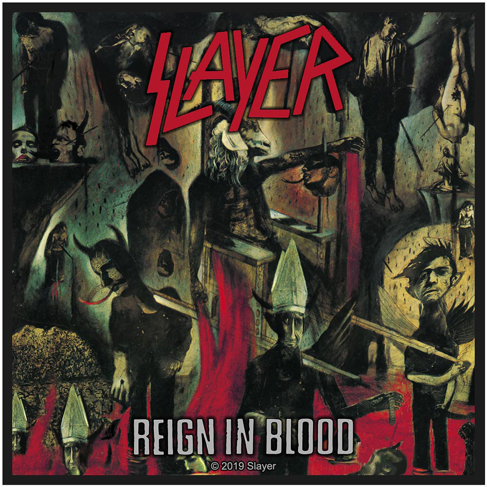 Reign in Blood Back Jacket Patch backpatch SLAYER -
