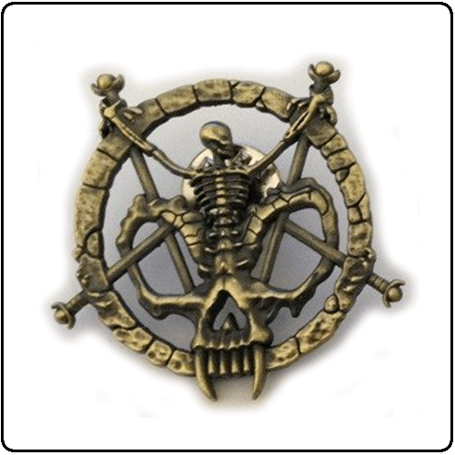 Slayer - Divine Intervention Pin Badge