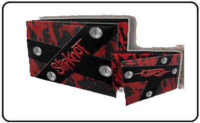 Slipknot - Bi-Fold With Layered Leather Printing & Studs