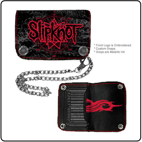 Slipknot - Star Hinge Chain Wallet