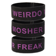 Sophie Lancaster : Weirdo (Set of 3 Wristbands)