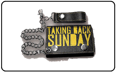 Taking Back Sunday - Canvas Chain Wallet