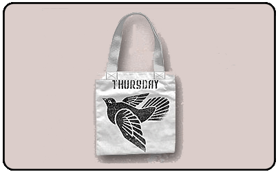 Thursday - White Printed