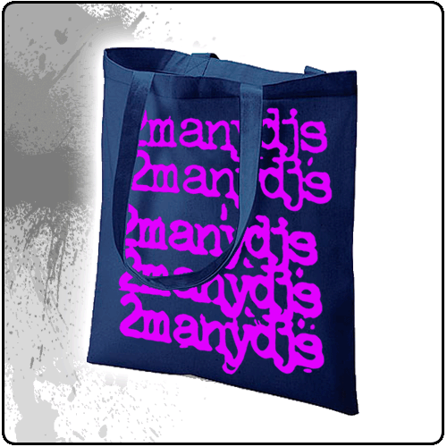 2manydjs - Repeat Logo (Navy)