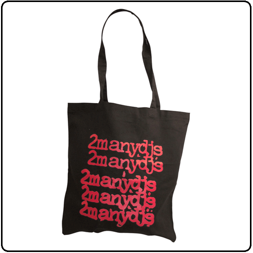 2manydjs - Repeat Logo (Black)